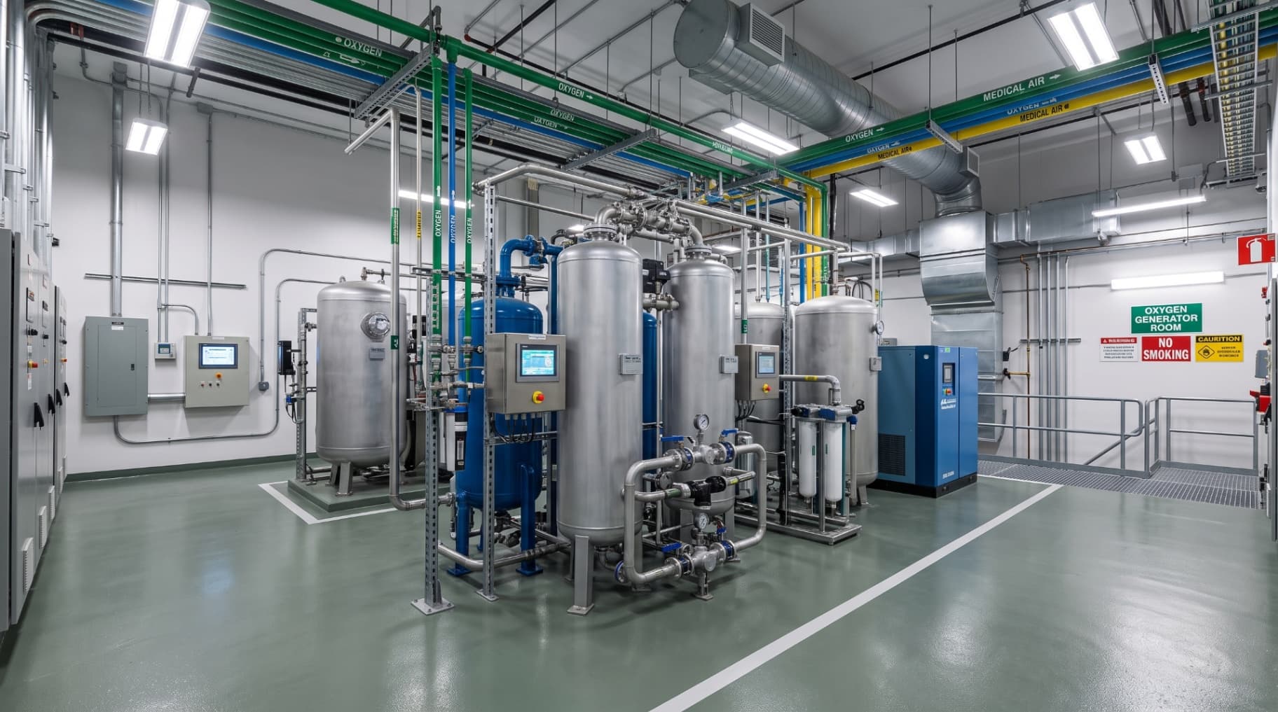 Modernización de infraestructuras: Pasos técnicos para hacer la transición a la generación de oxígeno in situ (PSA)